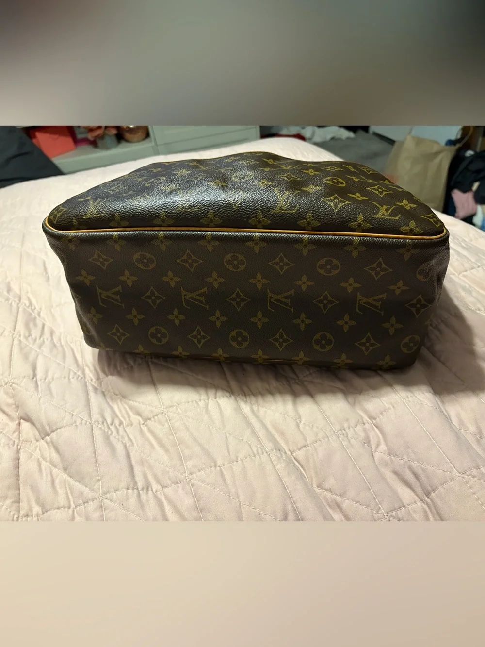 Louis Vuitton Deauville bag in monogrammed canvas 1997vintage highly sought +COA